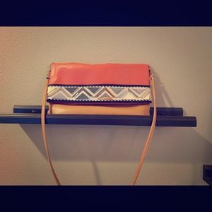 ALDO cross body fold over handbag